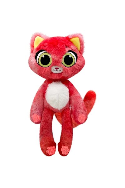 Noriel Jucarie de plus parfumata, Bubble Pops, S1, Grapefruit Glimmer Cat, 34 cm