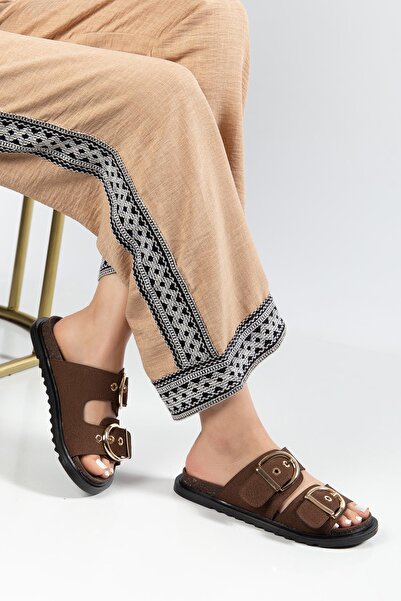 SUİNS SHOES سونز باربرا موديل دبل بايتس طبي للنساء شبشب