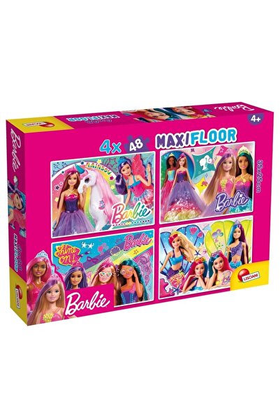 Noriel Lisciani floor puzzle, Barbie, Maxi, 4 x 48 pieces
