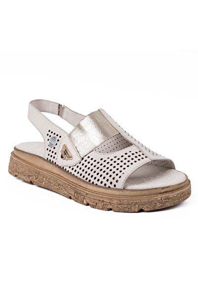 Mammamia 5185 26Ys Women's Daily Sandals Cream