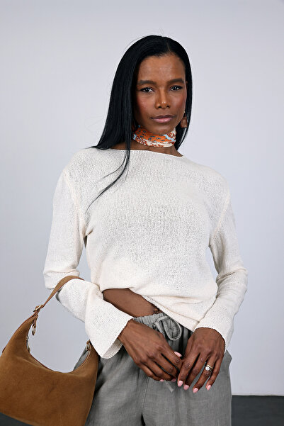 5in1Canpolat Beige Seasonal Knitwear