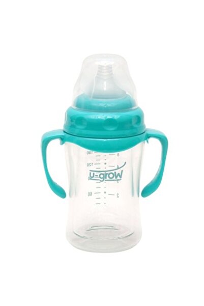 U-Grow A-1055 wide neck baby bottle, Glass, 120 ml
