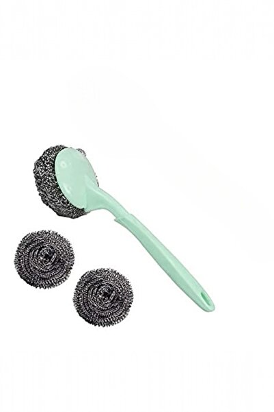 safestore 20 cm Strappy Scrubbing Wire 3 Pieces Long Dishwashing Wire Strappy