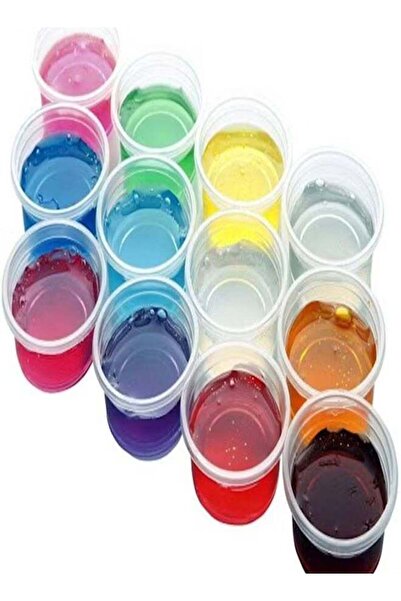 Rally مجموعة سلايم ملونة – 12 قطعة مع أدوات تشكيل للأطفال – آمنة وخالية من ال...