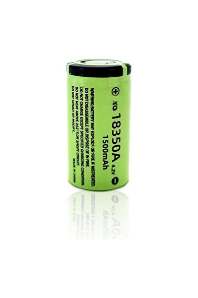 MRG Acumulator 18350A M1220, 1500mAh, Li-Ion, 4.2V, Reincarcabil, Verde