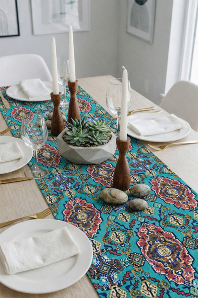 Soft Kare Υψηλής ποιότητας ύφασμα πάπιας ανθεκτικό σε υγρά Τραβέρσα – Ανθεκτι...