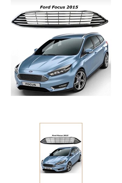 himpeks FORD FOCUS TITANIUM NİKELAJLI ÖN TAMPON PANJURU 2015-2018