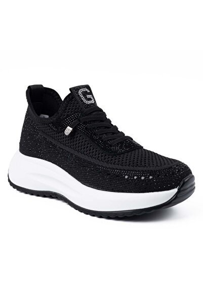 Guja 301 3 26YA Γυναικεία παπούτσια casual Αθλητικό παπούτσι ημερών Μαύρα