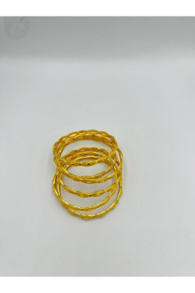 Arjwan Accessories High-quality gold-plated bracelets with a one-year color g...