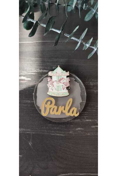 hoby shop Atlı Karınca Figürlü Pleksi Hediyelik Magnet