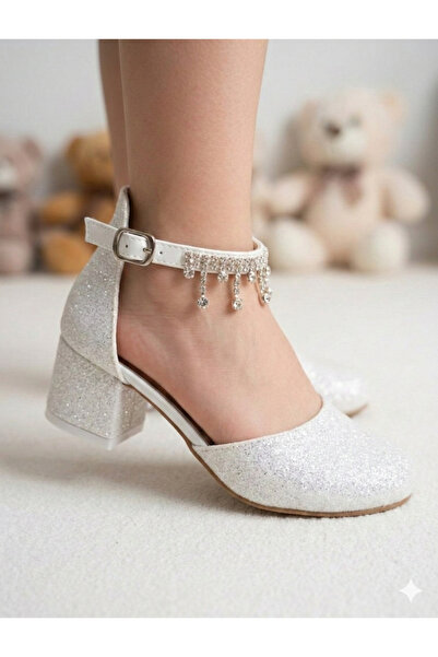 patik ayakkabı ŞIK KIZ ÇOCUK TOPUKLU AYAKKABI