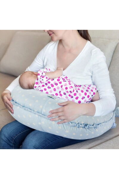 Babyjem BabyNest Cushion 5-in-1 Mattress, Blue