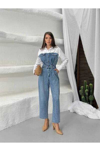 MAXMOOR PERİNE Tulum 2305 - Denim