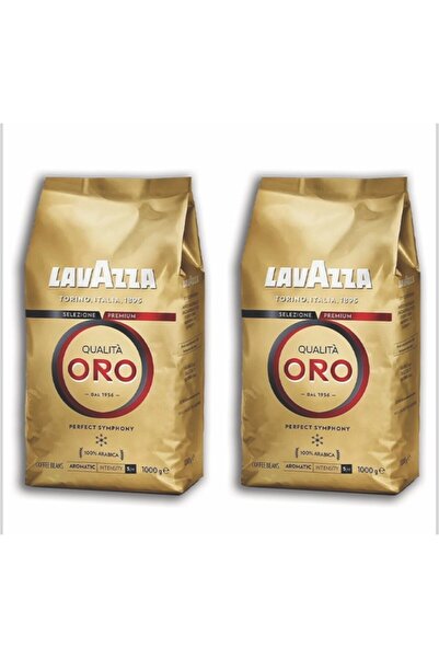 Lavazza Qualita Oro قهوة كواليتا أورو 1 كجم × 2 قطعة
