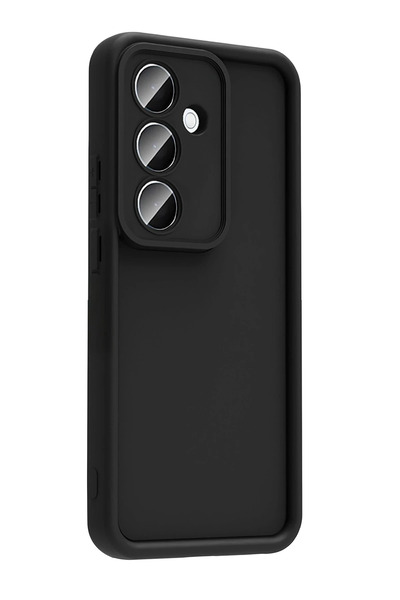 POYRAZ MARKET Newface Samsung Galaxy A37 5g Viera Silikon - Black