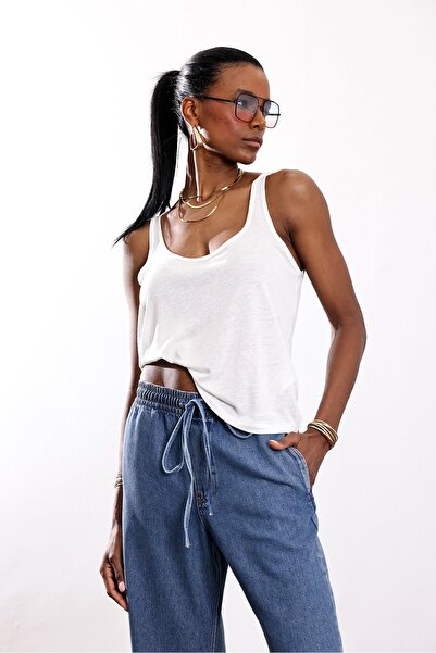 5in1Canpolat Beli Lan Teksturirano Sportista 30129