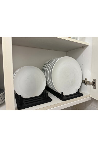 TriVox3D MUTFAK DOLABI DOLAB İÇİ TABAK DÜZENLEYİCİ TABAK STANDI (8 ADET TABAK...