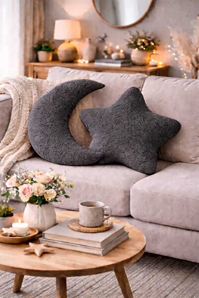 CHIZGY طقم وسائد آي يلدز ستار فليس ويلسوفت وبري ديكورات وسادة للمنزل وغرفة ال...