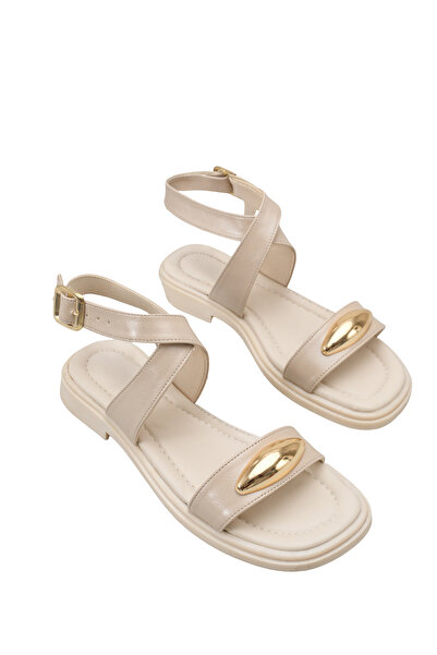 Riccon Women's Sandals 00121007 Beige Rustic