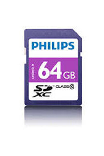 Philips SDXC FM64SD55B/10, 64GB, CLASA 10