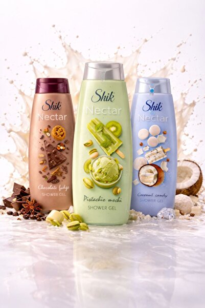 shık Nectar – Set of 3 Shower Gels 400 ml chocolate