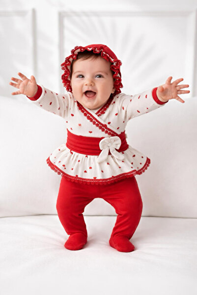 ASİLA مجموعة إصدار المستشفى لحديثي الولادة من كيرت منقوش مكونة من 10 قطع