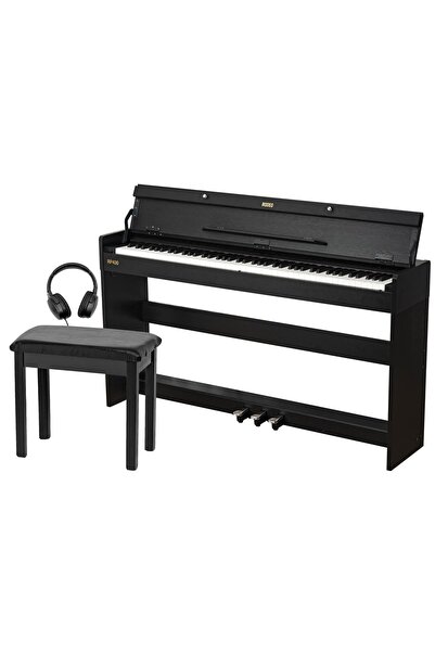 RODEO RP400 Bk Siyah 88 Tuşlu Hammer Action Dijital Piyano ( Tabure & Kulaklı...