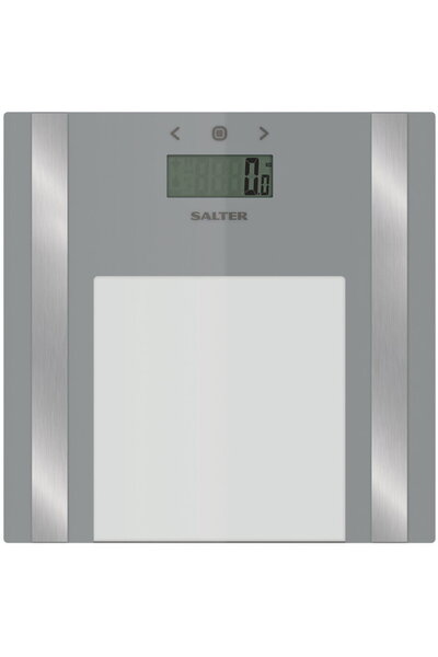 SALTER Cântar analizor din sticlă ultra subțire 9158 SV3R, argintiu