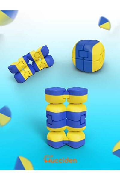 katlaç |   مكعب إنفينيتي V2 باللون الأصفر والكحلي - مكعب لا نهاية له ومكعب ضغ...