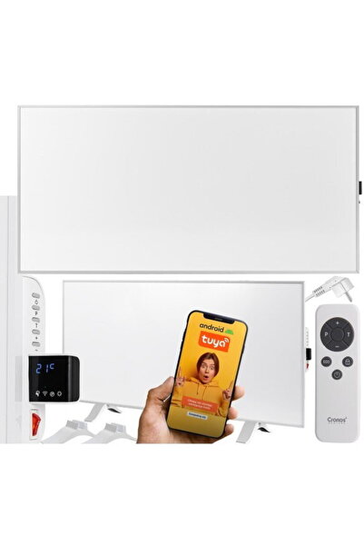 Cronos Încălzitor cu infraroșu gri Synthelith Pro CRP-770TWP 770W cu WiFi și ...