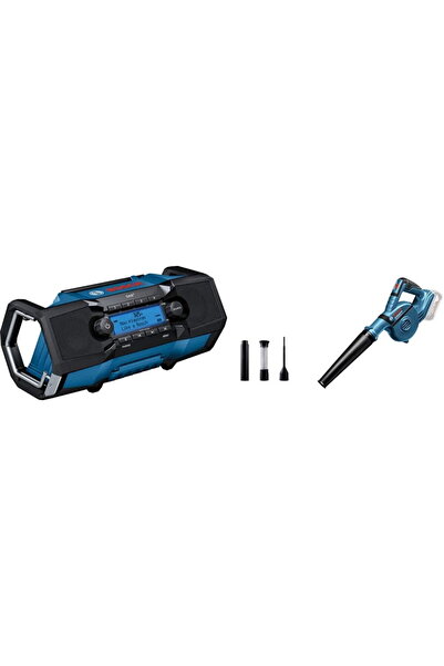 Bosch GPB 18V-2 SC Professional, construction site radio (turquoise/black, Bl...