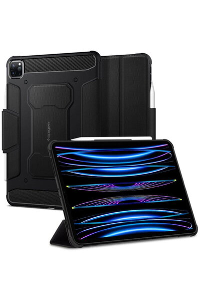 Spigen Husa de protectie tableta Rugged Armor pentru Apple iPad PRO 11 2020/ ...