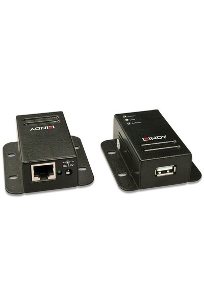 LİNDY Cat.5 USB 2.0 Extender 50m, 1 Port