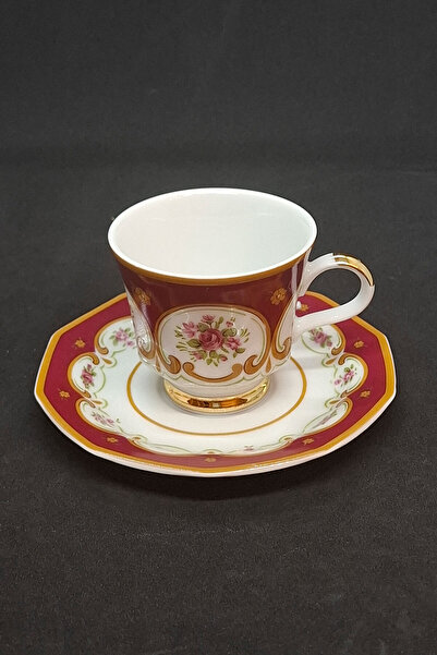 Winterling فنجان قهوة وصحن من البورسلين الملون من ماركتليوثين، سعة 70 مل