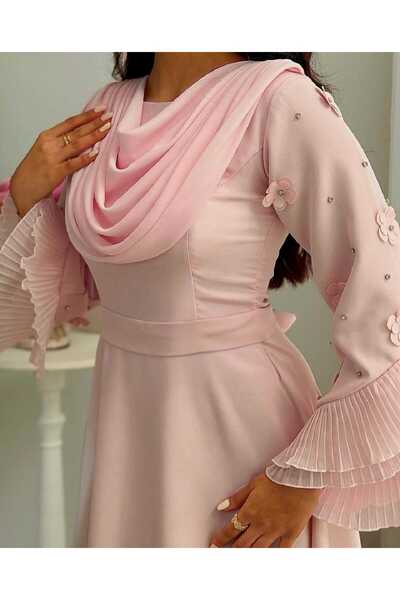 DIFFERENT فستان نوف وردي