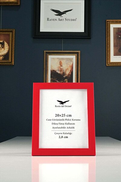 Raven Art Studio Potala 20x25cm Crvena Slika Foto Dokument Poster Papirna Rad...