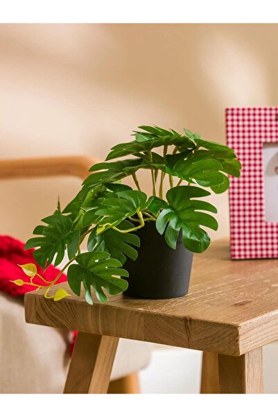 LC Waikiki أزرق بلون الكوبالت زهرة صناعية 16 سم (S6)