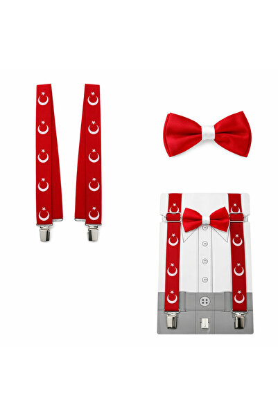 SEVİL GÖSTERİ & OKUL KIYAFETLERİ 23 Nisan Gösteri Kıyafeti - Askı Papyon Seti...