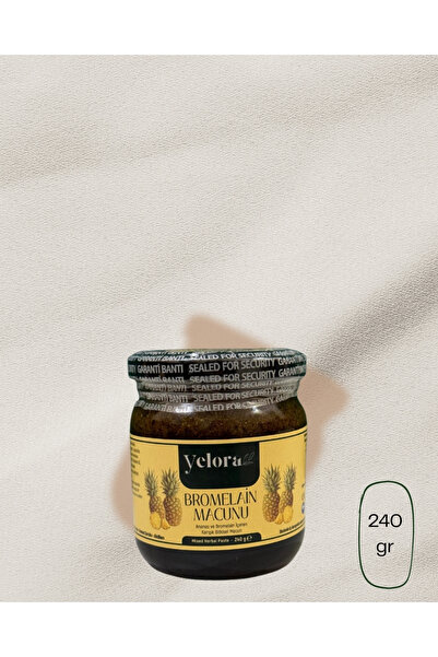 yelora Bromelain Macunu 240g - Ananas ekstreli fit macun