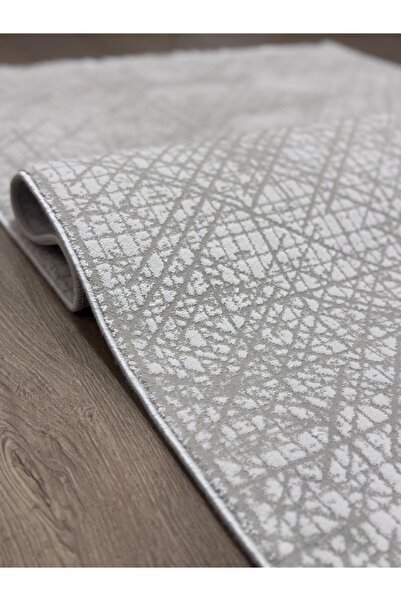 bergama home %100 Akrilik Pamuk Tabanlı Lüks Dokuma Leke Tutmaz Salon Mutfak ...