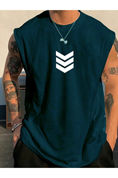 SUNFREE GEOMETRIJSKA B Štampano Muška bezrukavna odjeća bez rukava, odjeća za...