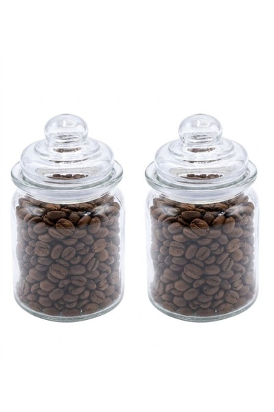 Generic علبتين حافظة بشكل انيق لحفظ البهارات - البن - الزعفران