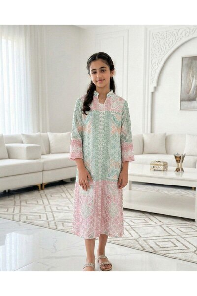 alqarat "Rawnaq" Heritage Jalabiya – Modern Summer Elegance