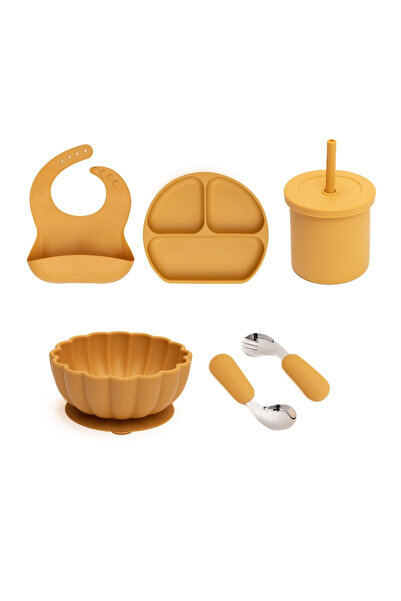 melvelo Set de hrănire pentru bebeluși din silicon pentru înțărcare, 5 buc., ...