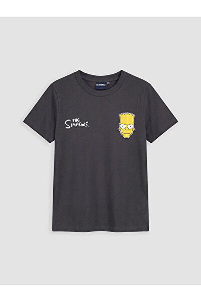 LC Waikiki RMZ GİYİM FARKIYLA Zero Roba Collar The Simpsons Ανδρικό μπλουζάκι...