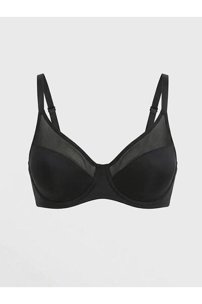 LC Waikiki Με μπανέλα Χωρίς ενίσχυση Με λεπτομέρεια από τούλι εφέ σύσφιξης Σο...