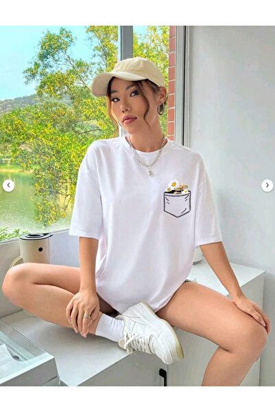 Boi basic cu imprimeu / fără imprimeu Unisex Casual supradimensionat Boyfiren...