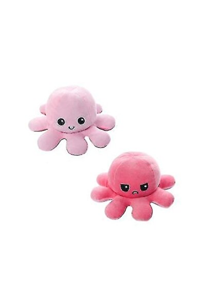 OEM Vandbar Flip Octopus Pluș Doll Z roz închis