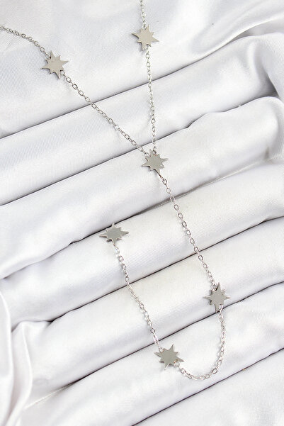 online kapsulavm avm alışveriş 316L Steel Pole Star Figured Y Model Silver Co...