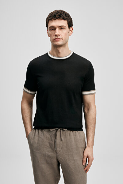 Lufian Henry Men's Cotton Pack Sweater Black